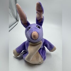 Bluey Friends Bob Bilby The Kangaroo 8 Inch Plush Puppet Purple Stuffed Animal